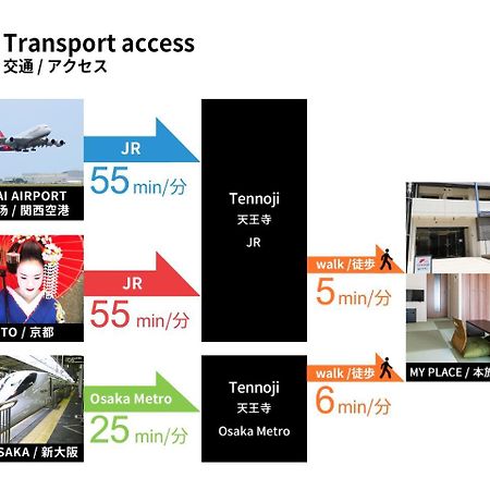 Fds Tennoji Hotel Osaka Bagian luar foto